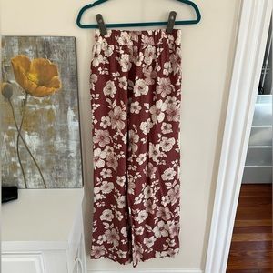 Flowy Floral Abercrombie Pants